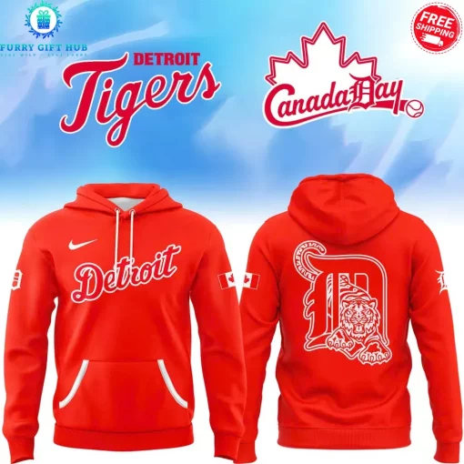 Detroit Tigers x Canadian Heritage 2025 Limited Hoodie