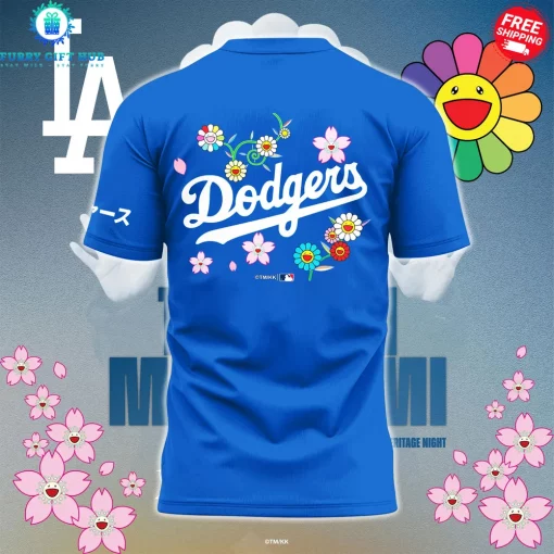 LA Dodgers Takashi Murakami x Japanese Heritage 2025 Limited Shirt