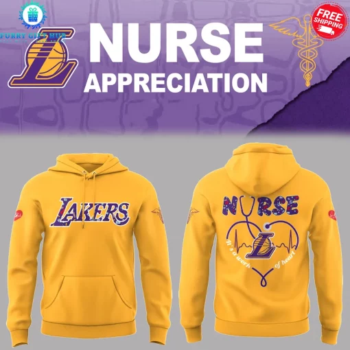 Los Angeles Lakers x Nurse Appreciation 2025 Special Shirt Collection
