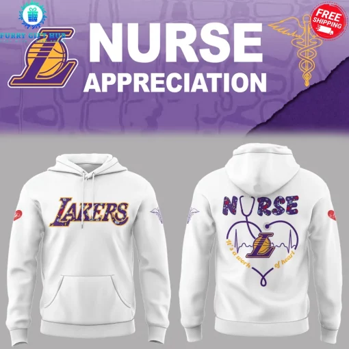Los Angeles Lakers x Nurse Appreciation 2025 Special Shirt Collection