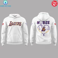 Los Angeles Lakers x Nurse Appreciation 2025 Special Shirt Collection 6