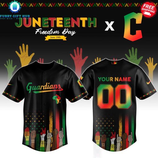 MLB Cleveland Guardians x Juneteenth Day 2025 Limited Jersey