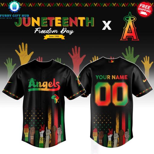 MLB Los Angeles Angels x Juneteenth Day 2025 Limited Jersey
