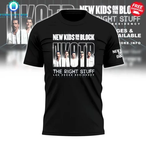 New Kids On The Block Las Vegas Residency 2025 Special Shirt