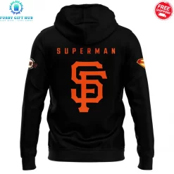 San Francisco Giants x Superman Movie 2025 Limited Edition Hoodie 3