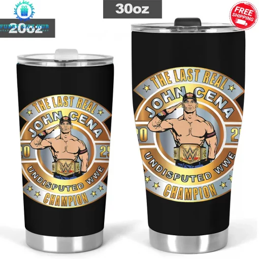 WrestleMania 41 John Cena Undisputed 17-Time Champion Special Tumbler