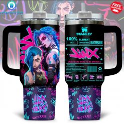 Arcane Jinx Was Here Not Crazy Limited Stanley Tumbler