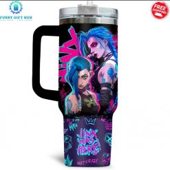 Arcane Jinx Was Here Not Crazy Limited Stanley Tumbler