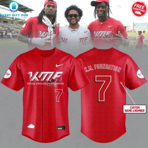 Arizona Cardinals Kyler Murray Foundation Personalized Special Baseball Jersey
