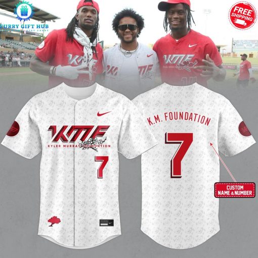 Arizona Cardinals Kyler Murray Foundation Personalized Special Baseball Jersey