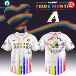 Arizona Diamondbacks x Pride Month Love Is Love 2025 Special Jersey