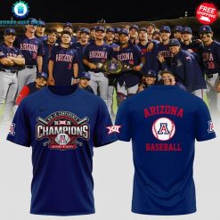 Arizona Wildcats Big 12 Conference Champions 2025 Special Shirt Collection 5