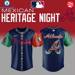 Atlanta Braves x Mexican Heritage Night 2025 Limited Jersey