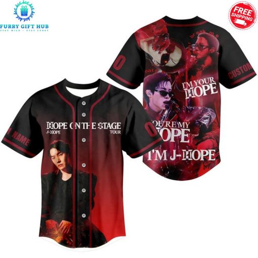 BTS J-Hope On The Stage Tour 2025 Limited Jersey