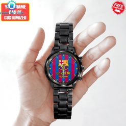 FC Barcelona Unicef Custom Name Limited Stainless Steel Watch