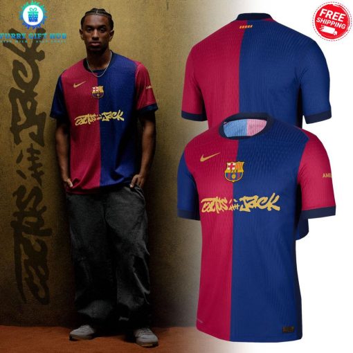 Barcelona x Cactus Jack 2025 Limited Football Jersey
