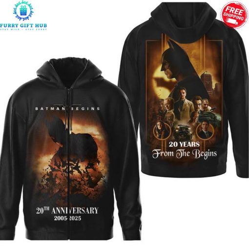 Batman 20 Year Anniversary From The Begins Special Shirt Collection