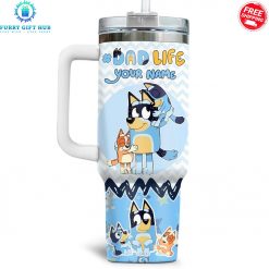 Bluey Father’s Day Edition Custom Name Special Stanley Tumbler