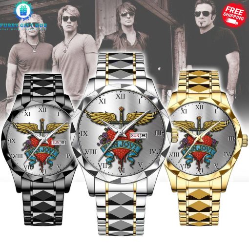 Bon Jovi Special Stainless Steel Watch