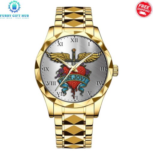Bon Jovi Special Stainless Steel Watch