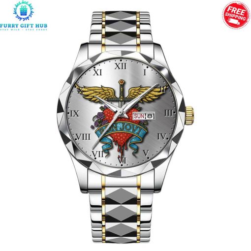 Bon Jovi Special Stainless Steel Watch
