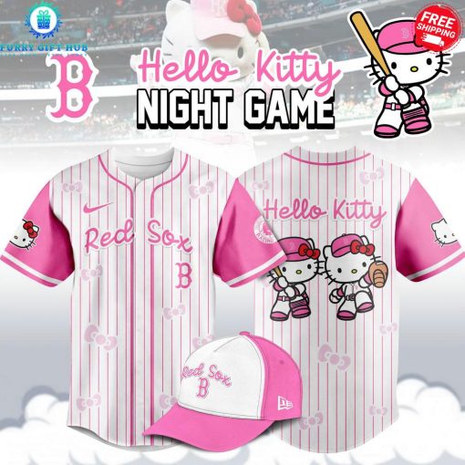 Boston Red Sox Hello Kitty Night 2025 Special Jersey
