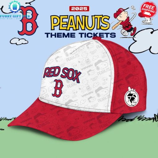 Boston Red Sox x Peanuts Theme Tickets 2025 Special Jersey