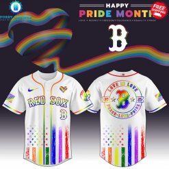Boston Red Sox x Pride Month Love Is Love 2025 Special Jersey