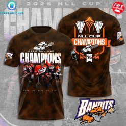 Buffalo Bandits 2025 NLL Cup Champions Special Shirt Collection