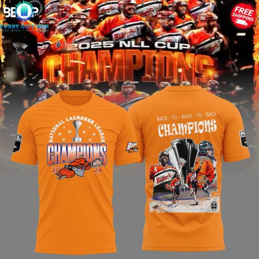 Buffalo Bandits National Lacrosse League Champions 2025 Special Shirt Collection