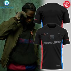 Cactus Jack Barcelona FC 2025 Limited Shirt Collection 7