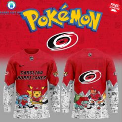 Carolina Hurricanes x Pokemon Special Hockey Jersey