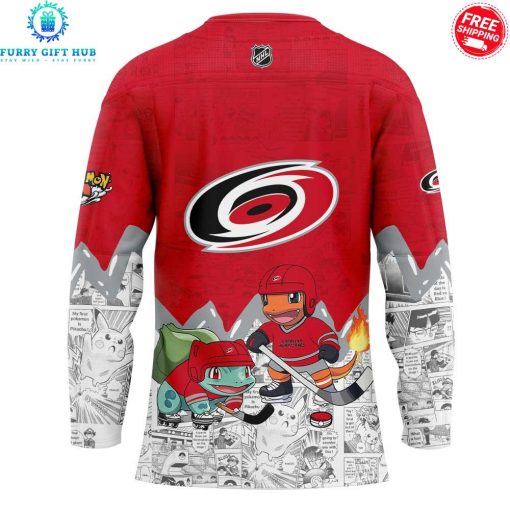 Carolina Hurricanes x Pokemon Special Hockey Jersey