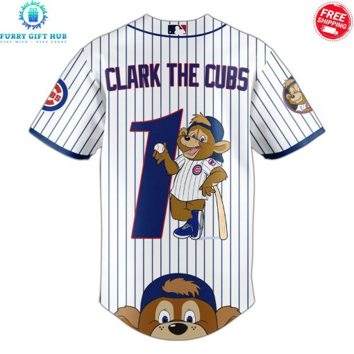 Chicago Cubs Clark the Cub Special Baseball Jersey