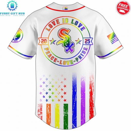 Chicago White Sox x Pride Month Love Is Love 2025 Special Jersey