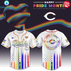 Cincinnati Reds x Pride Month Love Is Love 2025 Special Jersey