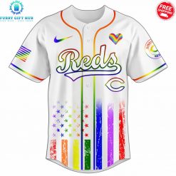 Cincinnati Reds x Pride Month Love Is Love 2025 Special Jersey