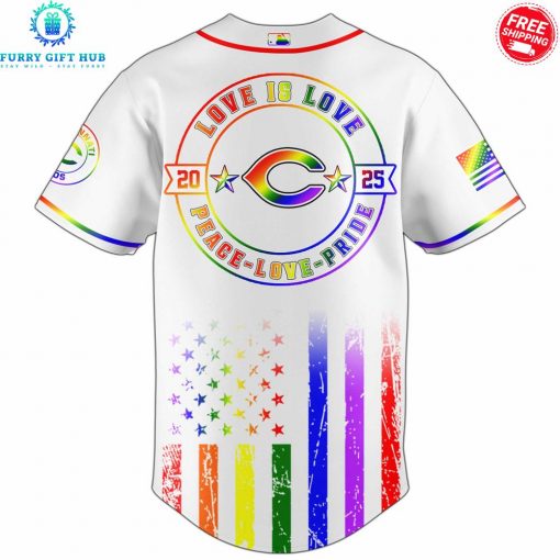 Cincinnati Reds x Pride Month Love Is Love 2025 Special Jersey