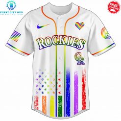 Colorado Rockies x Pride Month Love Is Love 2025 Special Jersey