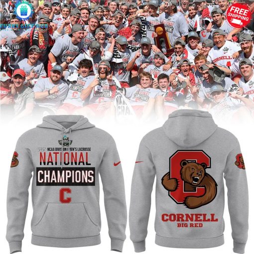 Cornell Big Red x Lacrosse National NCAA Champions 2025 Special Shirt Collection