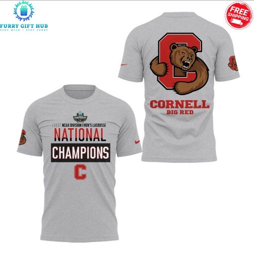 Cornell Big Red x Lacrosse National NCAA Champions 2025 Special Shirt Collection