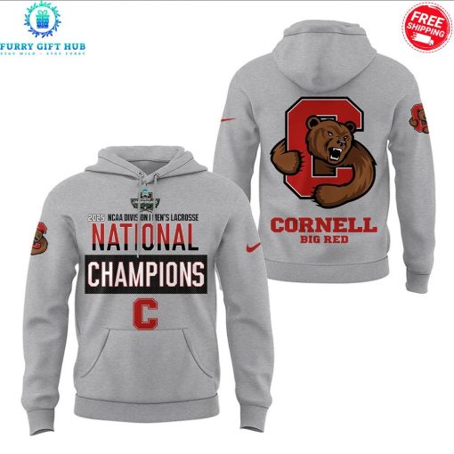 Cornell Big Red x Lacrosse National NCAA Champions 2025 Special Shirt Collection