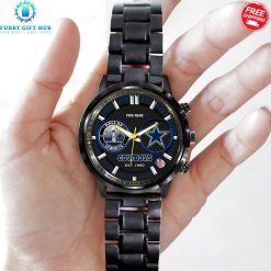 Dallas Cowboys 5 Time Champions Custom Name Special Stainless Steel Watch