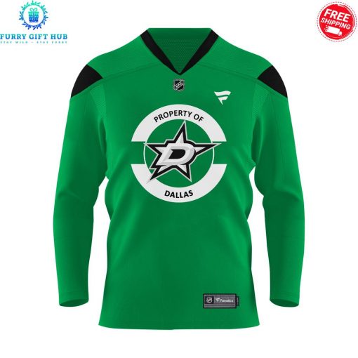 Dallas Stars Property Of Dallas Personalized Limited Hockey Jersey