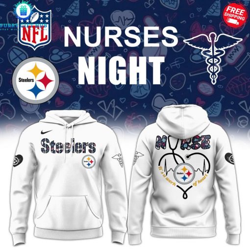 Pittsburgh Steelers x Nurses Night 2025 Special Hoodie