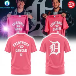 Detroit Tigers Everybody vs Cancer Special Shirt Collection