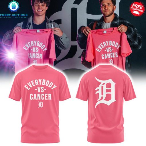 Detroit Tigers Everybody vs Cancer Special Shirt Collection