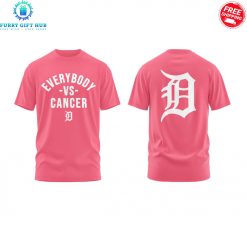 Detroit Tigers Everybody vs Cancer Special Shirt Collection 6