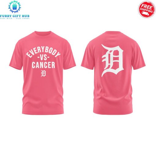 Detroit Tigers Everybody vs Cancer Special Shirt Collection