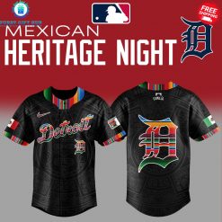 Detroit Tigers Mexican Heritage Night 2025 Special Jersey